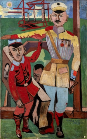 Nahum Tschacbasov, Two Russian Soldiers / The General, 1938