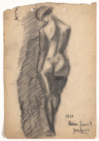 Chaim Gross, Life Drawing from Budapest, 1920
