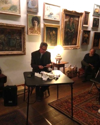 Poet and critic Raphael Rubinstein reads his "A Geniza"