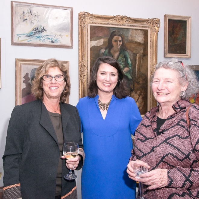 Foundation hosts joint reception with Anne Frank Center USA